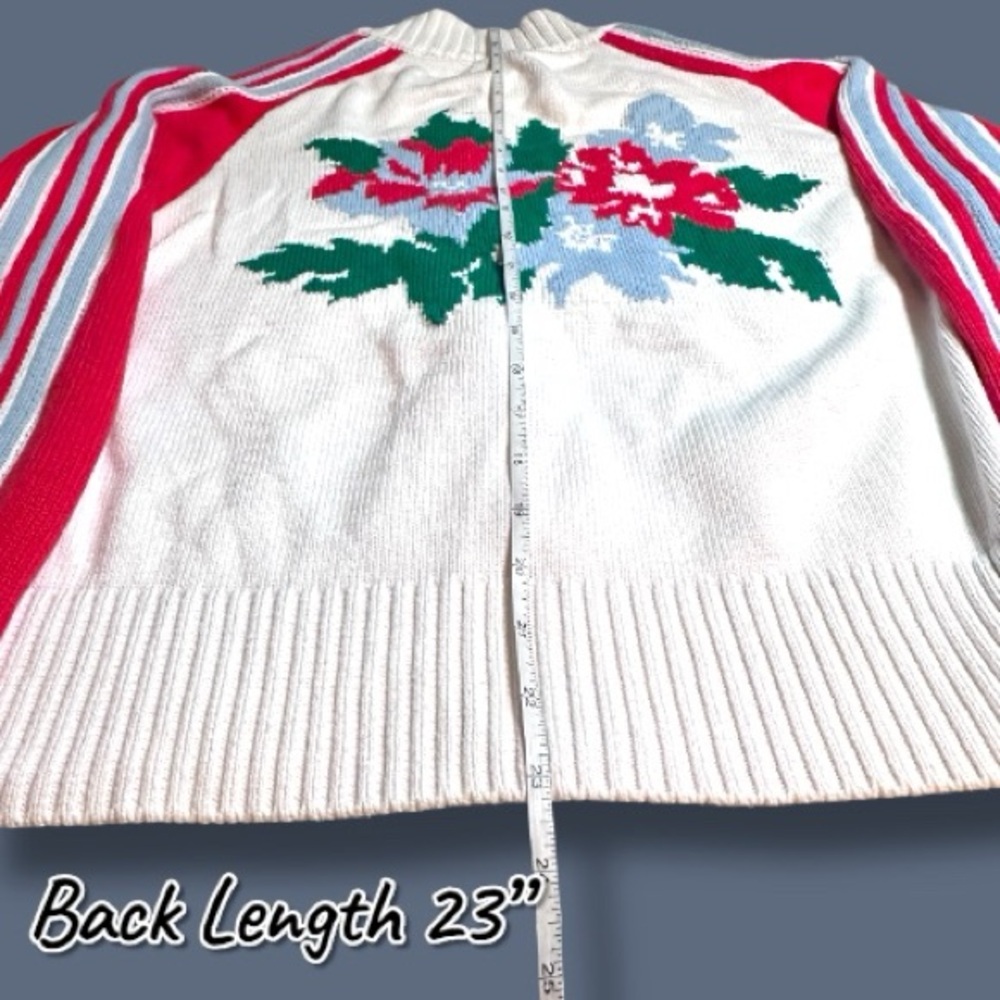 ✨HP✨ EUC Daily Practice Sports Club Jacquard Jacket in Ivory Pattern. Size MP - Picture 11 of 13